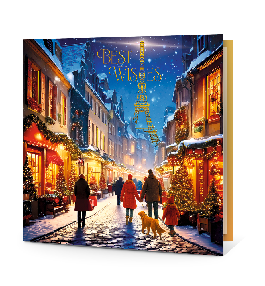 Carte de vœux NOËL